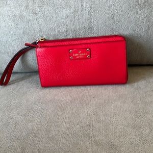 Kate Spade ♠️ Red Purse/Wallet NWOT